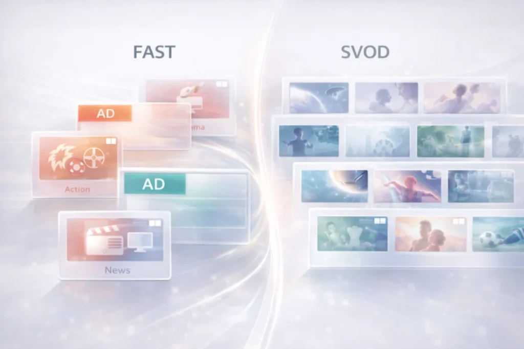 FAST vs SVOD : quelles différences pour le public